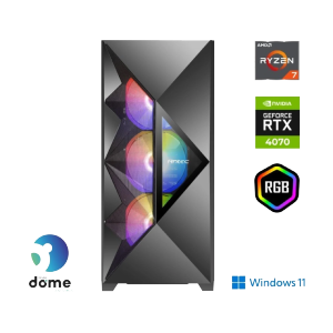 Računalnik ANNI Gamer Extreme R7-5800X / RTX 4070 / 32 GB / 2 TB / W11H - Shoppster, Telemach